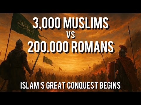 3,000 Muslims vs 200,000 Romans | Islam’s Great Conquest Begins