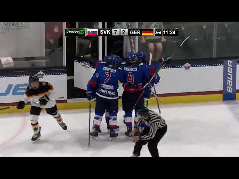 Theo Kiss (2006) F lacrosse goal Slovakia U17 vs Germany U17