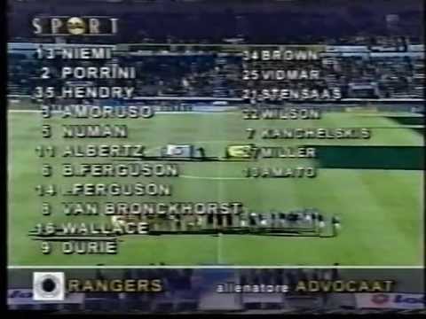 Parma v Rangers 8/12/98