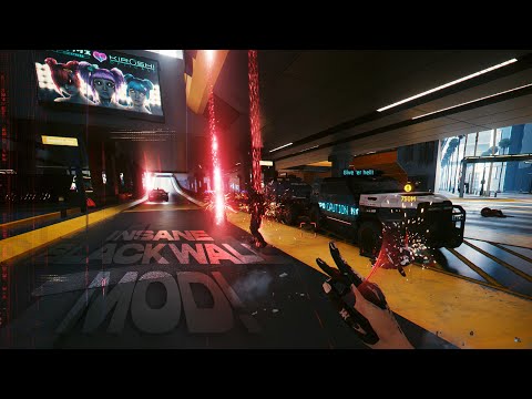 The Cyberpunk 2077 blackwall mod is INSANE!