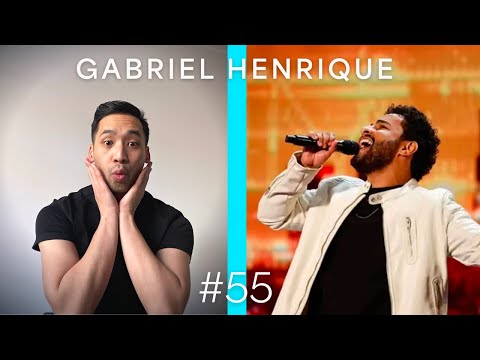GOLDEN BUZZER AGT 2023! Vocal Coach reacts & Analyzes | Gabriel Henrique x Run to You |