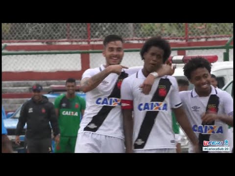 Carioca 2017 Série A Sub 20 - Vasco da Gama 2 x 1 Flamengo -  Final - 1º Jogo