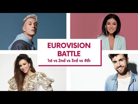 Eurovision BATTLE | Winner vs Runner-up vs 3rd Place vs 4th Place (2003-2019) - MY FAVOURITES