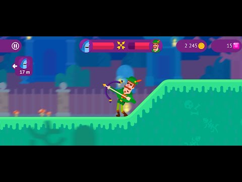 Ultimate Bowmasters (by Playgendary Limited) - offline action game for Android and iOS - gameplay. - YouTube