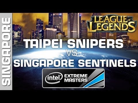 Singapore Sentinels vs. Taipei Snipers - Game 1 - Quarterfinal PT - IEM Singapore - LoL