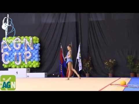 Diana Noskova - Jusco (CAN) - Corda (Rope) - Junior Final - AGN Cup 2015