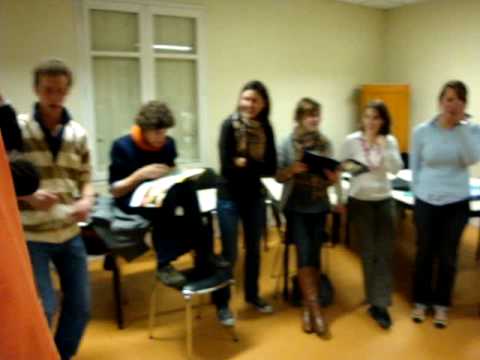 CANON DE LA PAIX  (version Chorale Inter-scouts Tours)