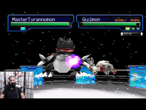 Digimon World 3 Playthrough Part 7 - Master Tyrannomon Boss Fight
