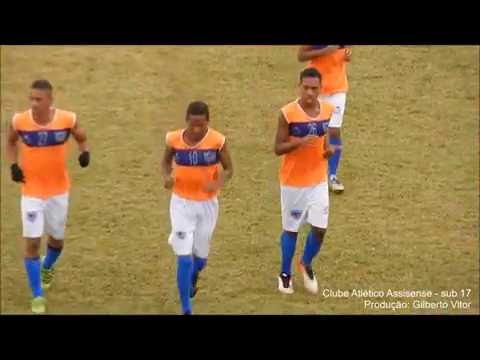 Clube Atlético Assisense (sub 17) - aquecimento