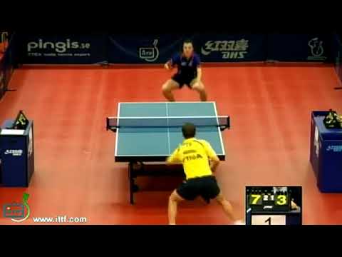 Par Gerell Vs Simon Gauzy Sweden 2011 Table Tennis