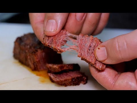 Would you eat this 3D printed plant-based steak?