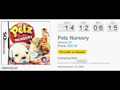 Petz : Nursery Nintendo DS