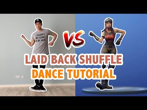 How To Do The Laid Back Shuffle Dance In Real Life (Dance Tutorial) | Learn How To Dance