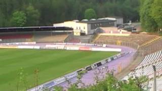 preview picture of video 'Erzgebirgsstadion im Lößnitztal'