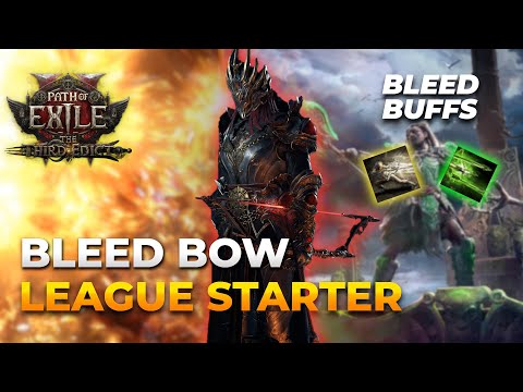 [PoE 2 0.3] They keep buffing my build... // Bleed Bow League Starter Guide