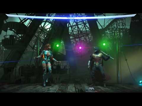 HoneyBee (Starfire) Vs Hayatei (Robin) - L. Final - Injustice 2 - Viennality