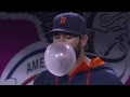 DET LAA Verlander Blows A Giant Bubble Of Gum