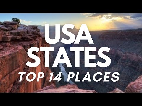 14 Best States to Visit in the USA - Travel Video