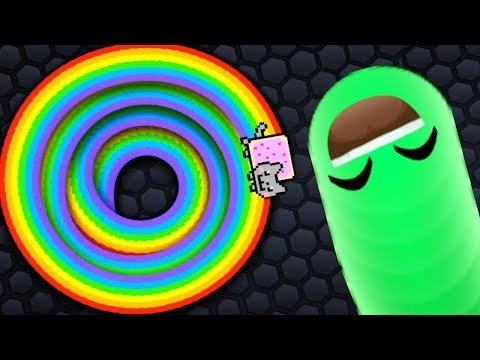 Slither io NEW Secret Skins Mod Nyan Cat Vs Invisible Ninja Live Stream!