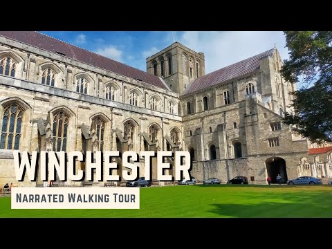 WINCHESTER | 4K Narrated Walking Tour | Let's Walk 2021