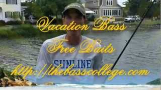 preview picture of video 'VACATION BASS FISHING SILVER LAKE DELAWARE.avi'