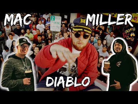 BARS FROM HELL!!  Mac Miller Rap Diablo Reaction