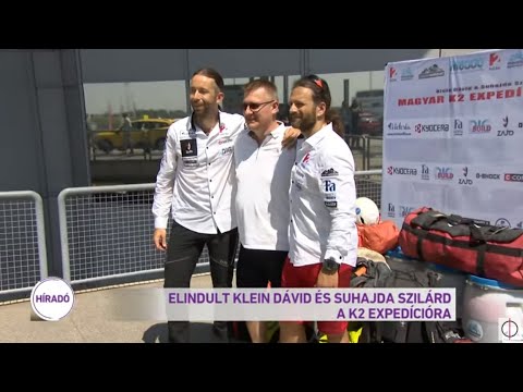 Elindult Klein Dávid és Suhajda Szilárd a K2 expedícióra