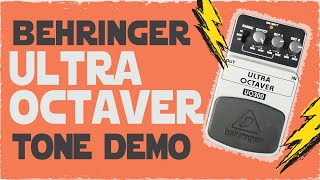 Video thumbnail for Dr. Madtone - BEHRINGER - UO300 - UltraOctaver [Boss OC-2 Octave Clone] by Dr. Mad Tone