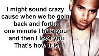 Love More by Chris Brown ft  Nicki Minaj Lyrics