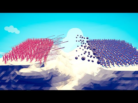 (200v200) RANGED TOURNAMENT - Totally Accurate Battle Simulator TABS