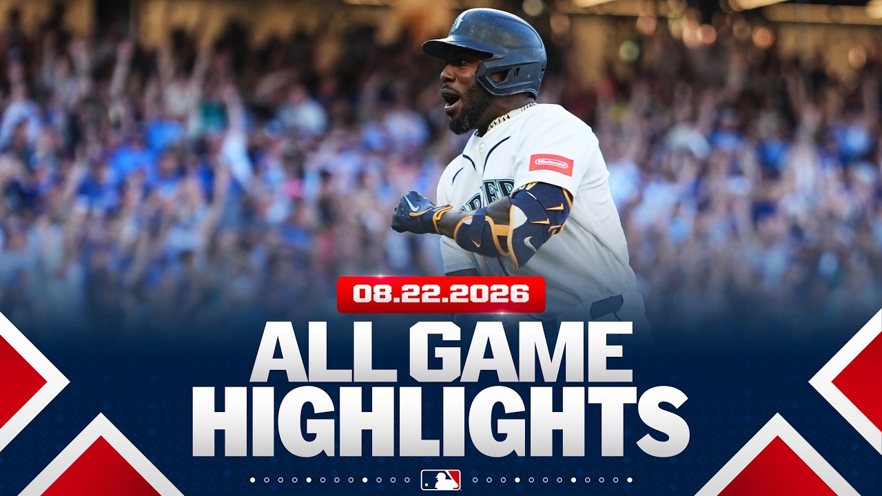 Highlights from ALL GAMES on 8/22 (Bleday hits for the cycle, Arozarena walks it off and MORE!)