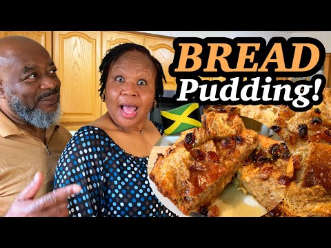How to make Jamaican Bread Pudding! (Quick and EASY -with Bailey's Irish Cream!) | Deddy's Kitchen