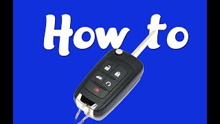 How to program replacement or a new key fob for Camaro 3 ways plus a fix