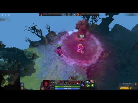 Shadow Demon vs Bristleback w/ 5 Hearts & Pipe