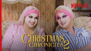 Drag Queens The Vivienne &amp; Cheryl Hole React to The Christmas Chronicles 2 | I Like to Watch UK Ep 6