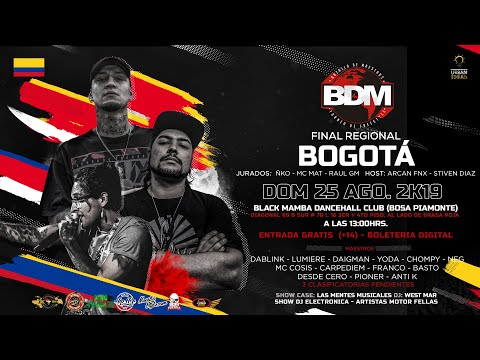 LUMIERE  vs YODA - FINAL / BDM REGIONAL BOGOTÁ COLOMBIA 2019