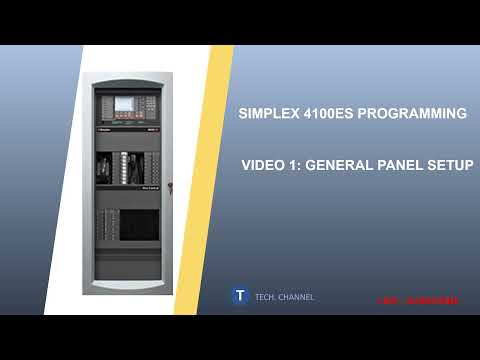 Simplex 4100ES Programming Video  1 of 5