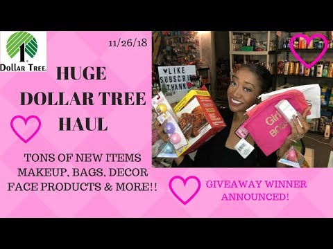 Huge ❤️Dollar Tree 🌳 Haul~NEW Finds, Christmas, Decor, Toys & More! Giveaway Winner Announced ☺️ Video