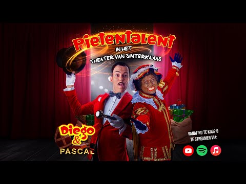 Coole Piet Diego & Pascal - Pietentalent (in het theater van Sinterklaas) officiële videoclip
