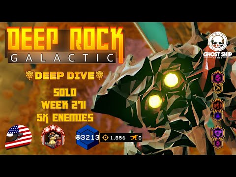 Deep Rock Galactic - Solo Engineer Deep Dive 5x Enemies Mod [Week 271] (Full Pocket) Hollow Bough