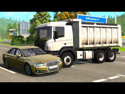 Extreme Side Impact Crashes #4 - BeamNG DRIVE