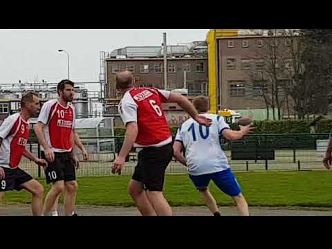 Handbal spartanen tegen Zaanstreek