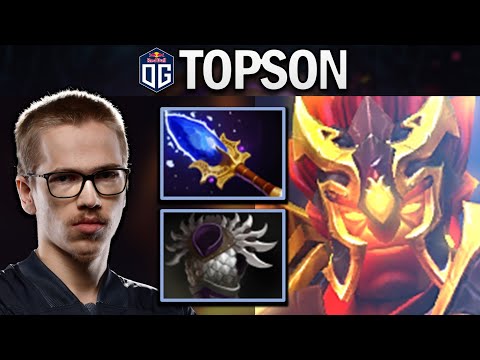 OG.TOPSON EMBER SPIRIT WITH 800 XPM - DOTA 2 7.25 GAMEPLAY