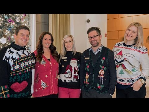 Join the ugly sweater party at Streeter Place apartments