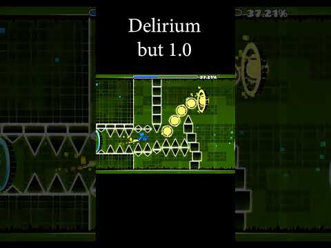 Delirium in 1.0