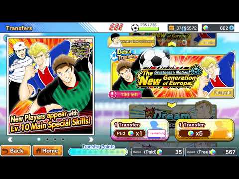 YENİ GENZO & HUGO & HIDALGO ANALİZİ & Captain Tsubasa Dream Team