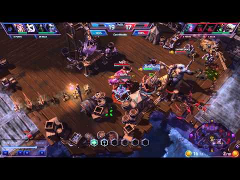 Heroes of the Storm - Illidan and Abathur clean up crew