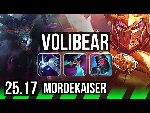 VOLIBEAR vs MORDEKAISER (JGL) | 7/1/10 | EUW Master | 25.17