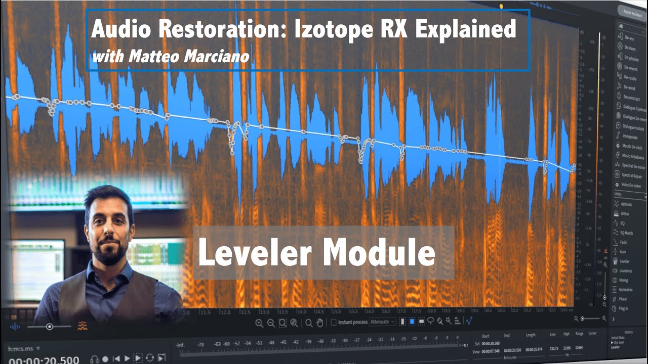 iZotope RX — Part 10: Leveler Module