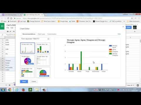 How to cross analyse 2 questions in a survey - Google Forms